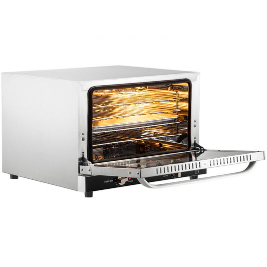 FD-47 - Compact 47L Convection Oven, 18.5"x15.4", Rapid Heating & Easy Control