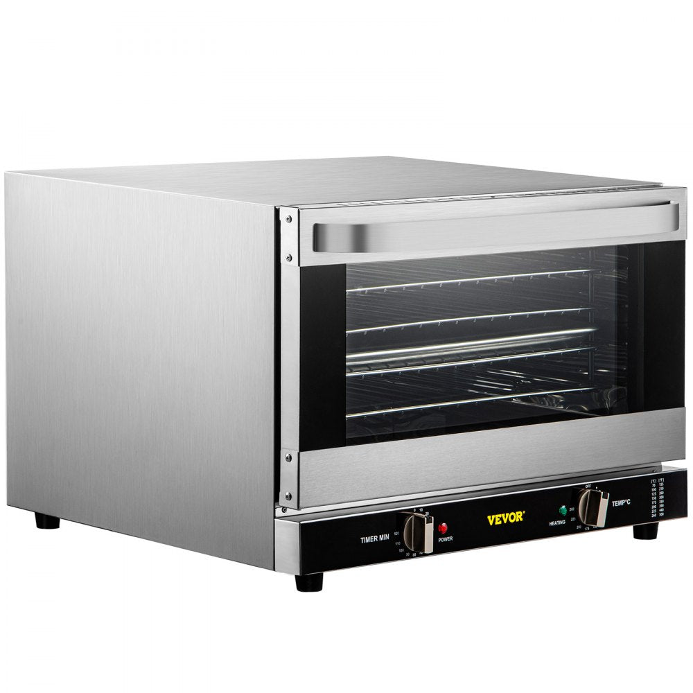 FD-47 - Compact 47L Convection Oven, 18.5"x15.4", Rapid Heating & Easy Control