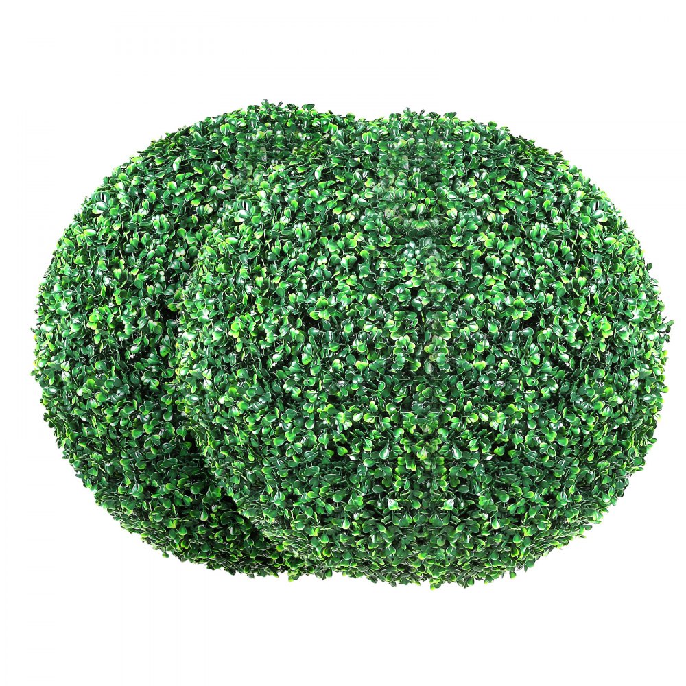 MLQ-20 - 20” Ball-Shape Faux Boxwood Topiary Trees for Elegant Decor
