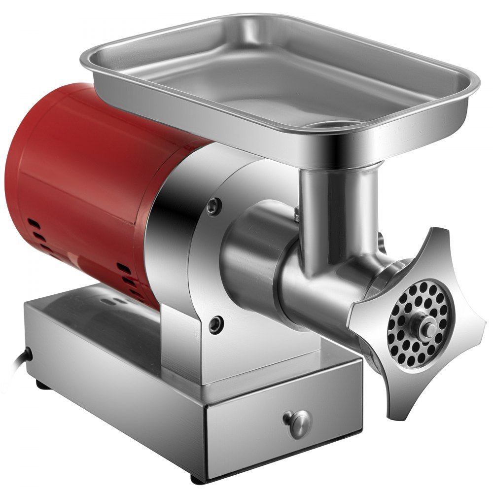 5G-22A - 1100W Stainless Steel Electric Meat Grinder with Dual Plates