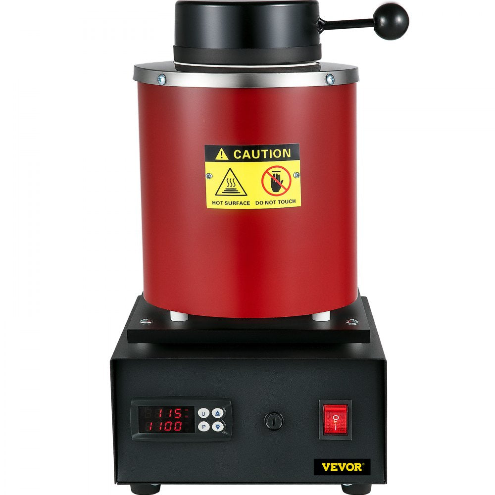 GF1100ND3 - Professional 3KG Melting Furnace with PID & Safety Features