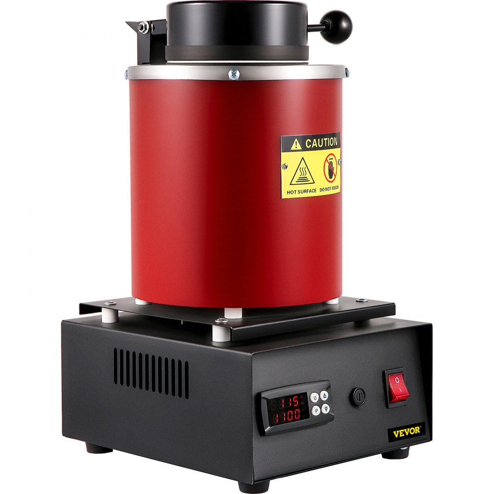 GF1100ND3 - Professional 3KG Melting Furnace with PID & Safety Features