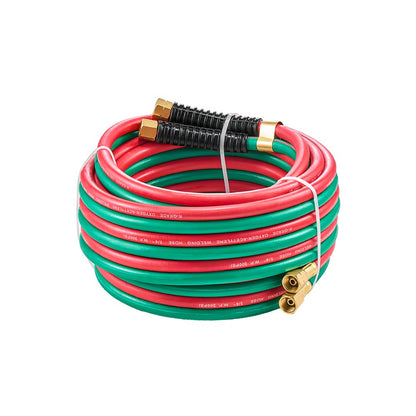 RTW1425A - 25FT Twin Hose for Oxygen & Acetylene, 300PSI Durable Rubber