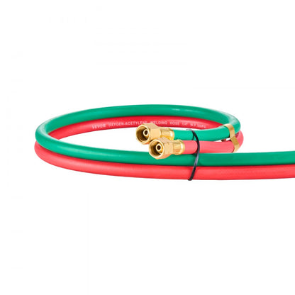 RTW1450A - Durable 50FT Oxygen Acetylene Hose, 1/4-inch, 300 PSI Rated