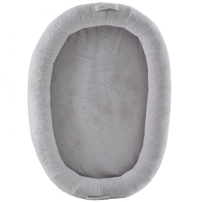 HS-002 - Cozy 72x48in Faux Fur Human Dog Bed with Washable Cover