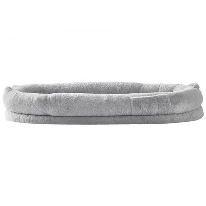 HS-004 - 67.7x35in Cozy Faux Fur Human Dog Bed