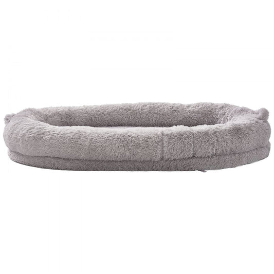 HS-004 - Cozy 72x48in Human Dog Bed with Washable Velvet Cover