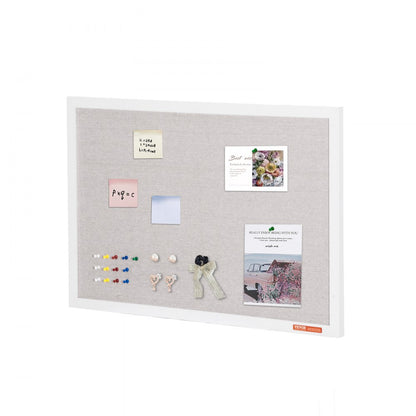 MPL-2030 - 30"x20" Linen-Covered Bulletin Board with Installation Kit