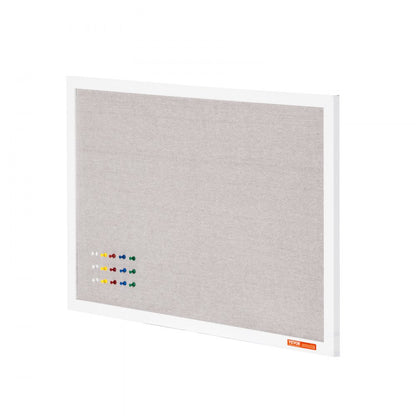 MPL-2030 - 30"x20" Linen-Covered Bulletin Board with Installation Kit
