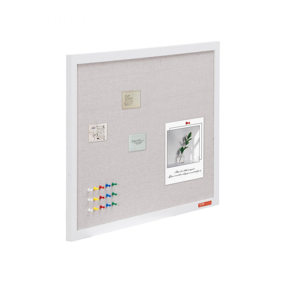 MPL-2030 - 30"x20" Linen-Covered Bulletin Board with Installation Kit