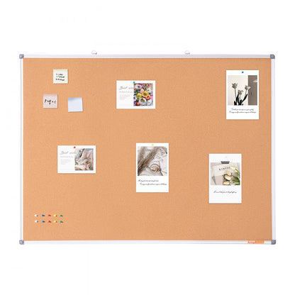 A01C-4836 - 48"x36" Durable Cork Board for Home & Office Use