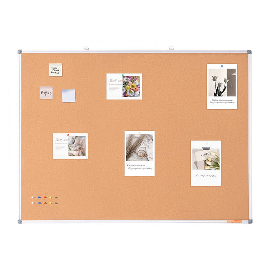 A01C-4836 - 48"x36" Durable Cork Board for Home & Office Use