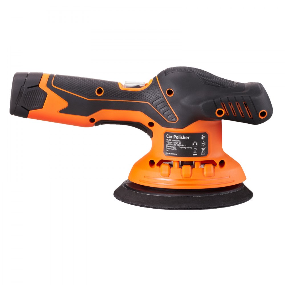 010299859709 - Cordless 6" Dual Action Car Polisher with Speed Control