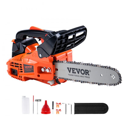 CN-25 - 25.4CC Gas Chainsaw with Easy-Start and Tool-Free Tension Adjustment