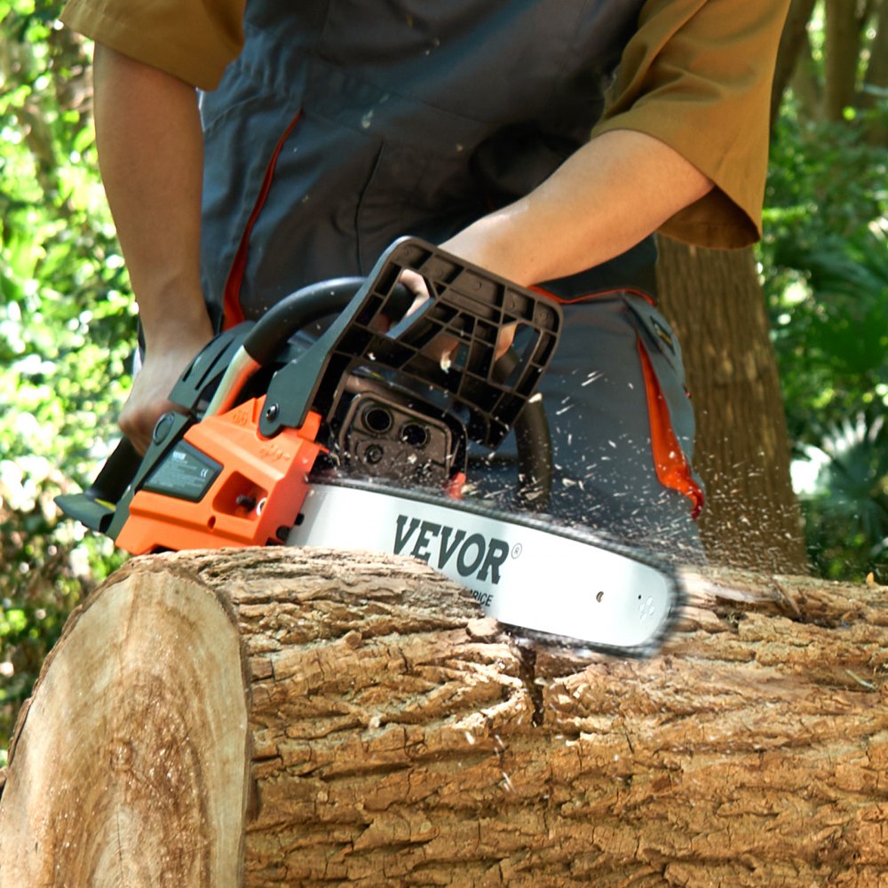 CN-52G - Easy-Start 18" Gas Chainsaw for Efficient Wood Cutting