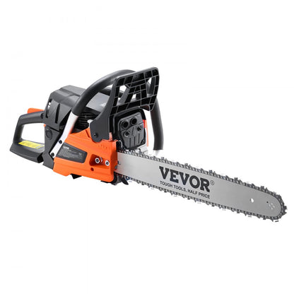 CN-52G - Easy-Start 18" Gas Chainsaw for Efficient Wood Cutting