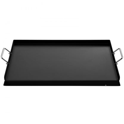 VV-PDG-TG24 - 16" x 24" Carbon Steel Grill Griddle for Charcoal/Gas Cooking