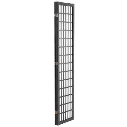 SS-001-3P-BL - Japanese Minimalist 3-Panel Room Divider, 47in Privacy Screen