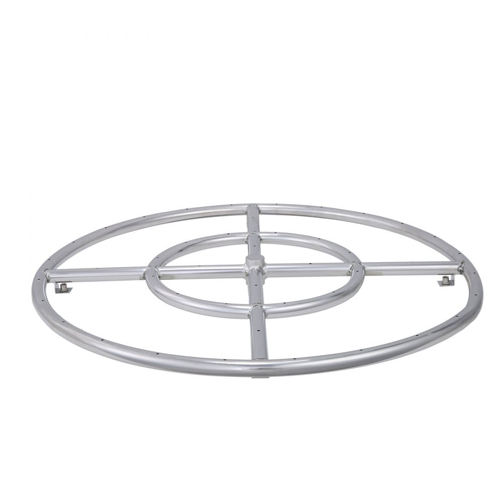 1050268 - 24'' Stainless Steel Fire Pit Pan, 92,000 BTU with CSA Valves