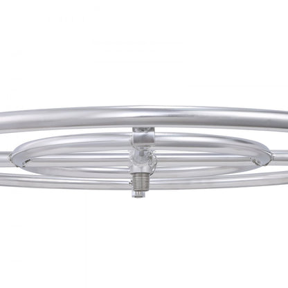1050268 - 24'' Stainless Steel Fire Pit Pan, 92,000 BTU with CSA Valves