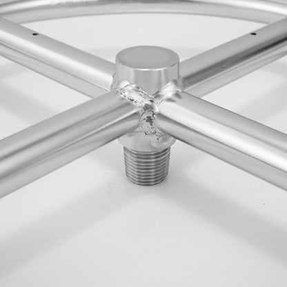 1050268 - 24'' Stainless Steel Fire Pit Pan, 92,000 BTU with CSA Valves