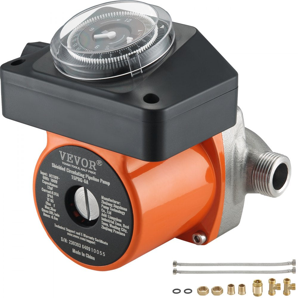 010234946071 - VEVOR Quiet Hot Water Recirculating Pump for Instant Access