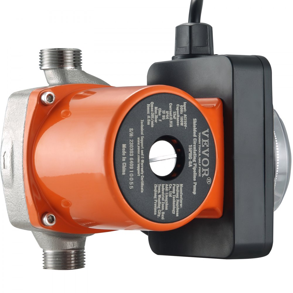 010234946071 - VEVOR Quiet Hot Water Recirculating Pump for Instant Access