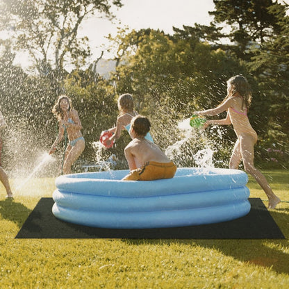 HTM-01 - Durable 74 x 72 Inch Slip-Proof Hot Tub Mat with TPE Backing