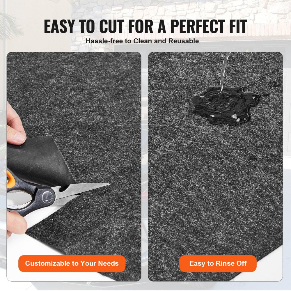 HTM-03 - Durable 80" Hot Tub Mat with Waterproof Backing