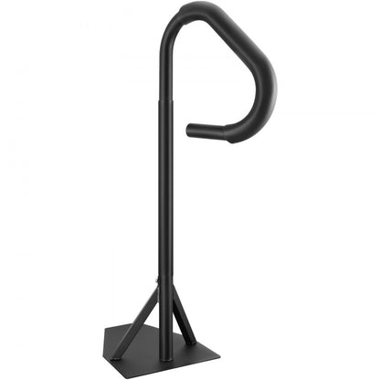 H10263-63 - Adjustable 48-63" Black Hot Tub Handrail with 360° Rotation