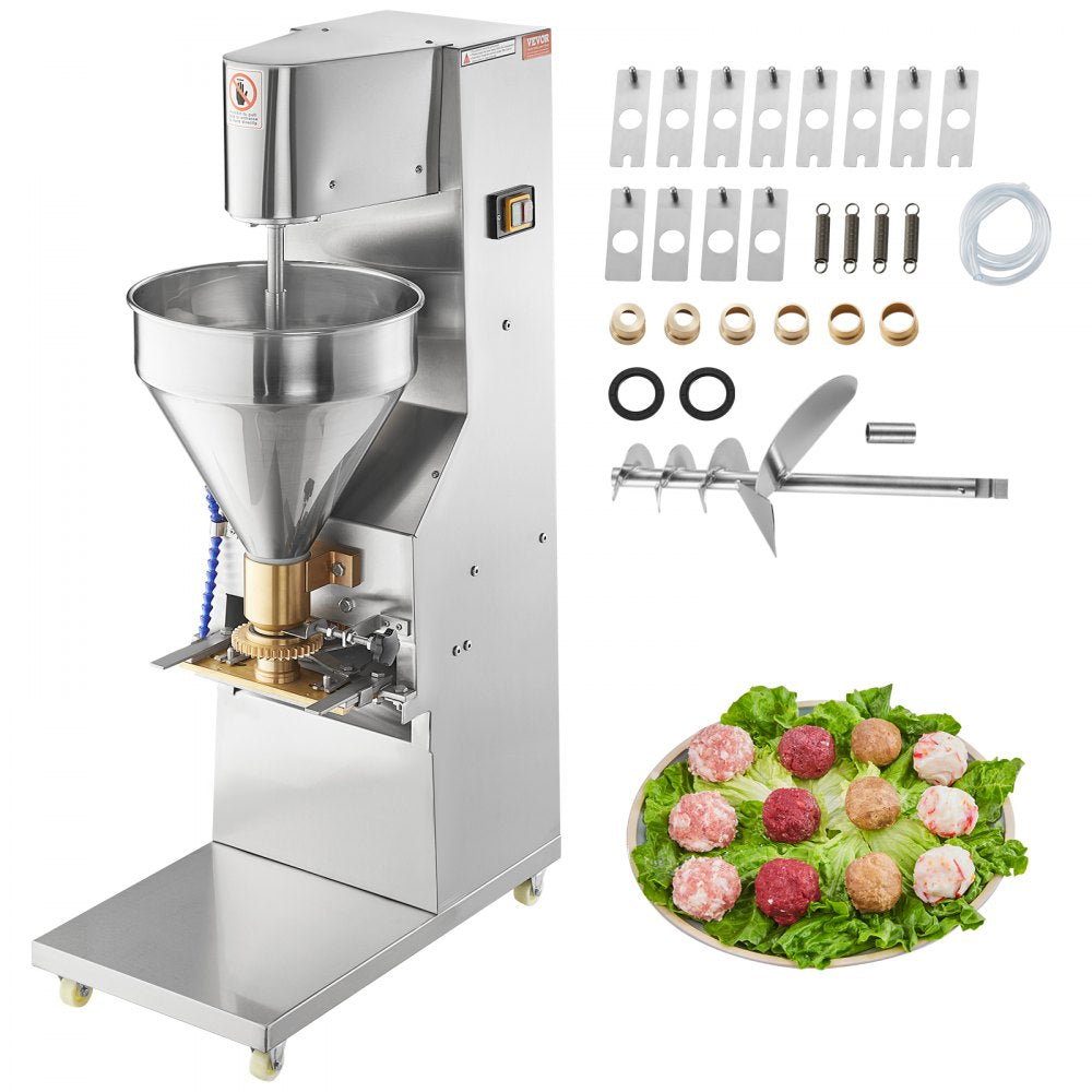 YF-280 - Stainless Steel Meatball Machine, 300 pcs/min, 18mm-32mm Sizes