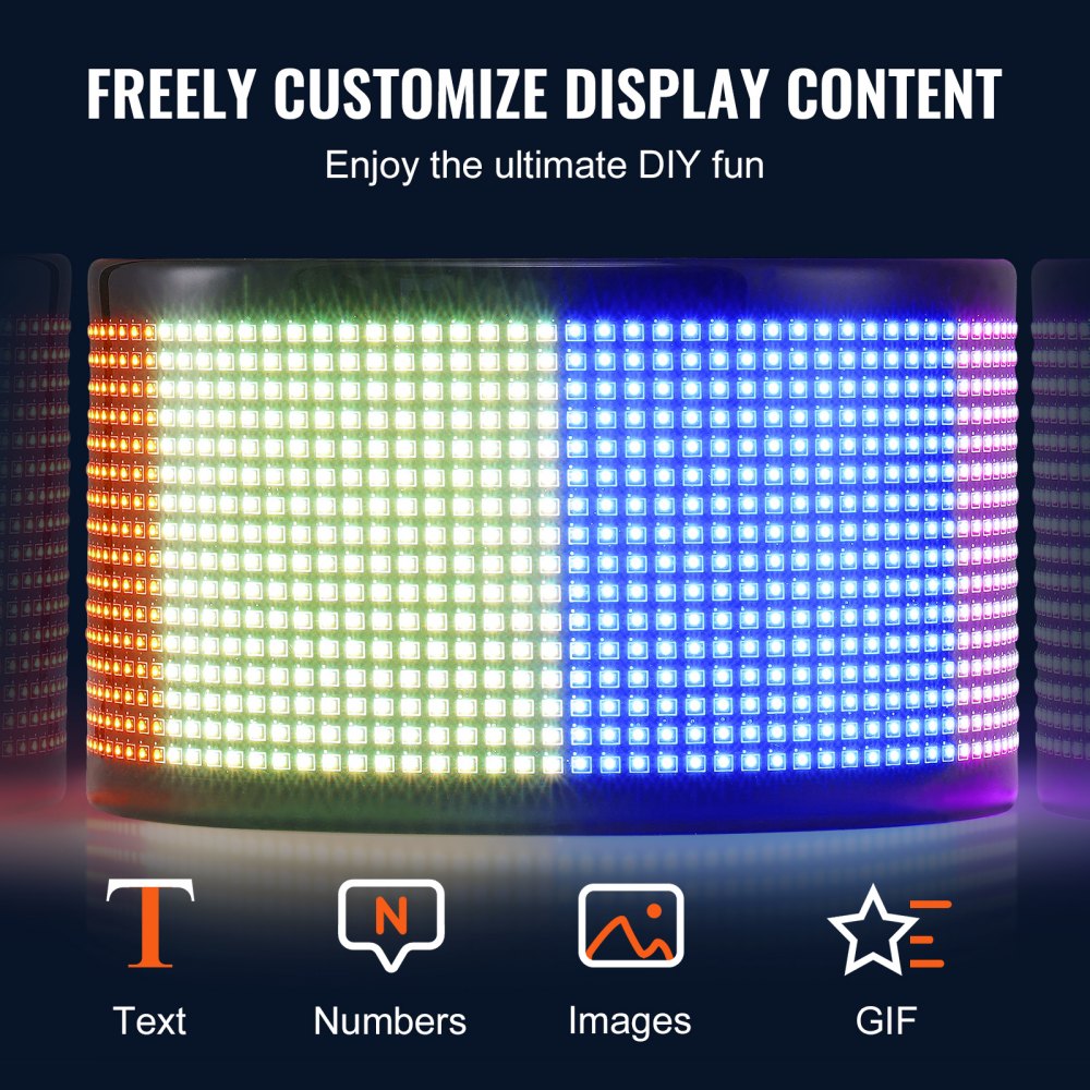 P32160 - Programmable 32.9"x8" Full-Color LED Sign for Dynamic Displays