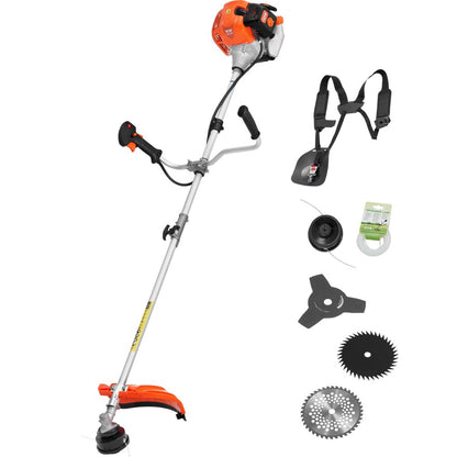 TT-1E40F-5 - 42.7CC String Trimmer with 3T Blade and Adjustable Shaft