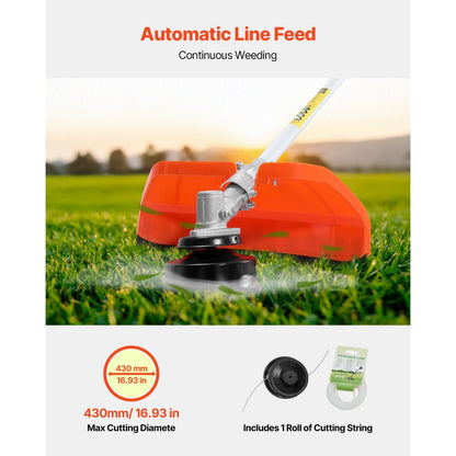 TT-1E44F-5 - 51.7CC Straight Shaft String Trimmer with 3T Blade