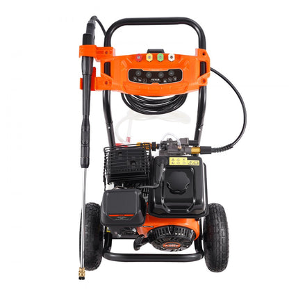170B - High-Pressure Washer 3500 PSI with 5 Nozzle Set & Sturdy Cart