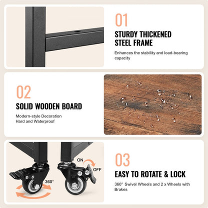 DX0202-C240277S-01 - Multi-Layer Heat Press Table with USB Charging Station