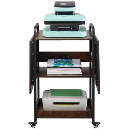 DX0202-C240277S-01 - Multi-Layer Heat Press Table with USB Charging Station
