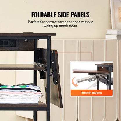 C20240613W-05 - VEVOR Multi-Layer Heat Press Table with Charging Station