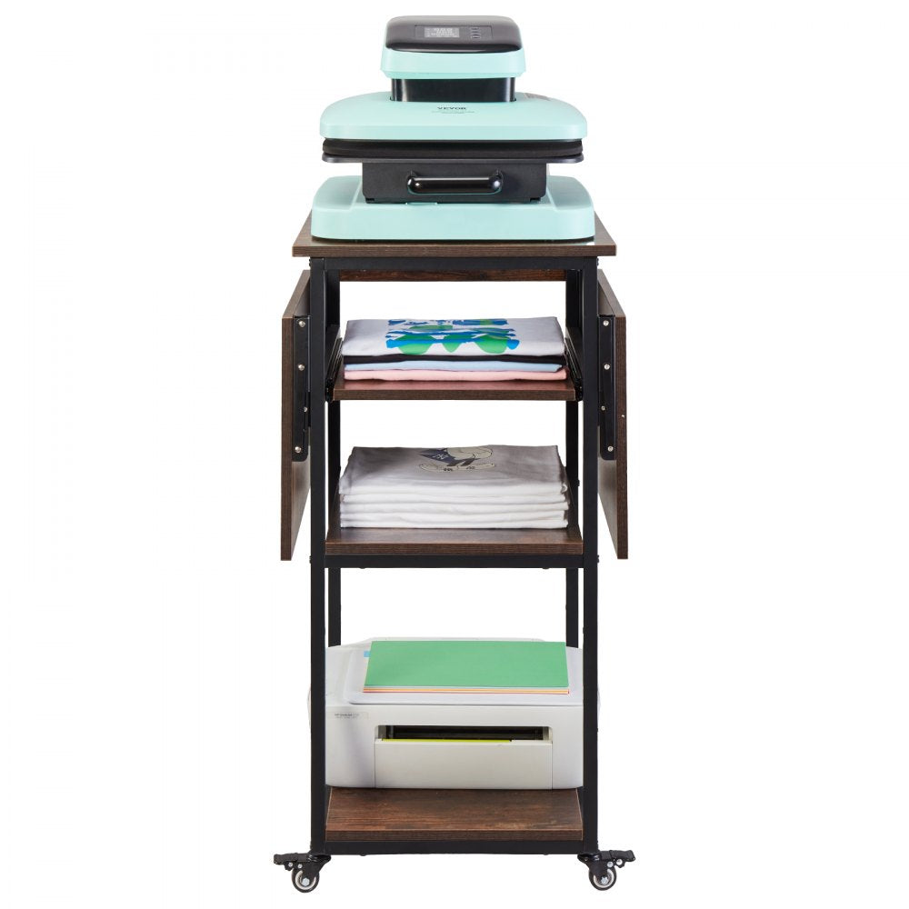 C20240613W-05 - VEVOR Multi-Layer Heat Press Table with Charging Station