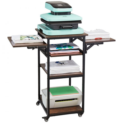 C20240613W-05 - VEVOR Multi-Layer Heat Press Table with Charging Station