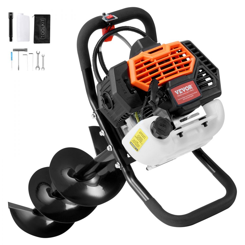 D52-F - Powerful VEVOR Post Hole Digger with Anti-Vibration Handle