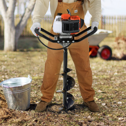 D43-F - Gas-Powered Post Hole Digger for Tough Terrain, 36-Inch Depth
