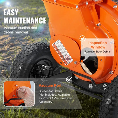 GCS100 - Powerful 212CC Heavy-Duty Chipper for Chipping, Shredding & Mulching