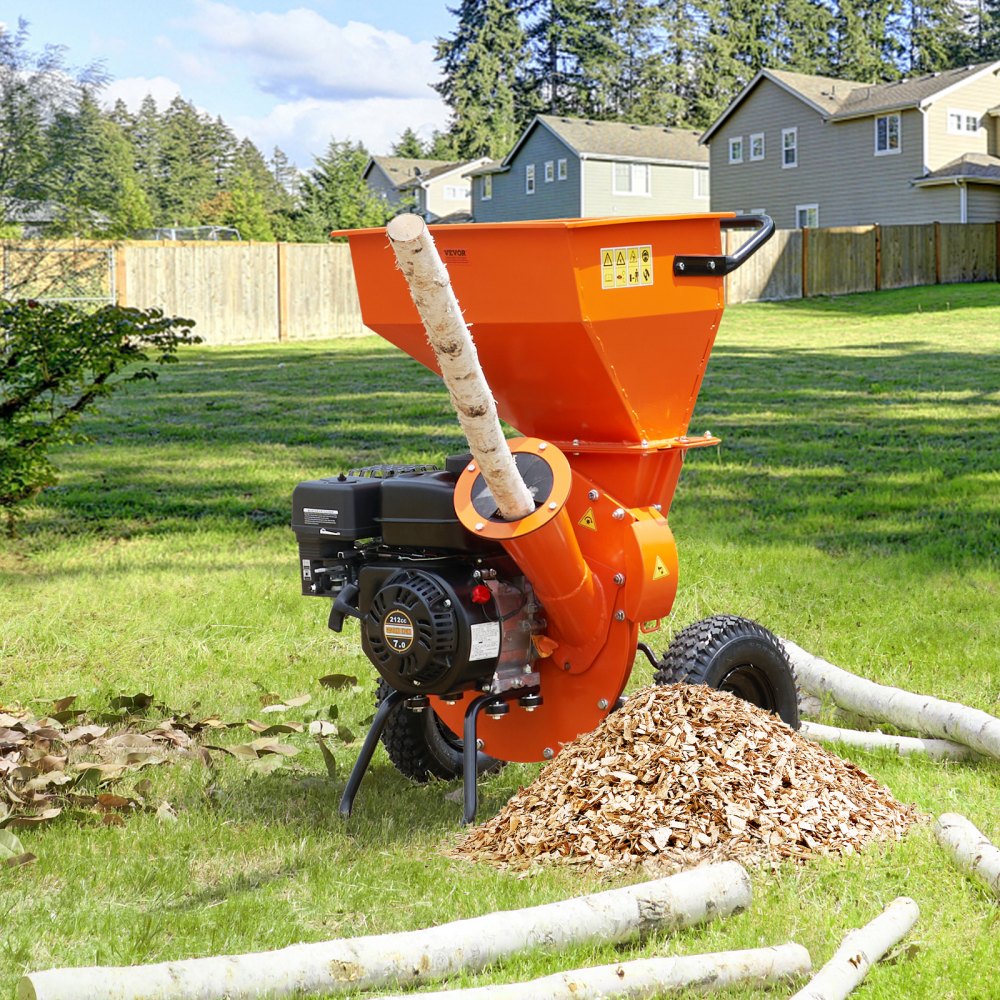 GCS100 - Powerful 212CC Heavy-Duty Chipper for Chipping, Shredding & Mulching