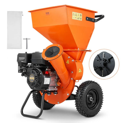 GCS100 - Powerful 212CC Heavy-Duty Chipper for Chipping, Shredding & Mulching