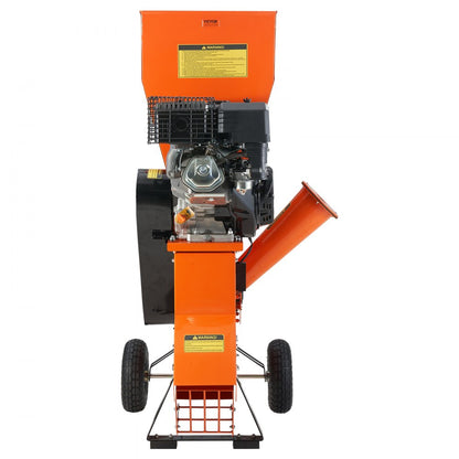 GCS400 - 420cc VEVOR Wood Chipper, 2" Cutting, Durable Steel, 87x73x136 cm