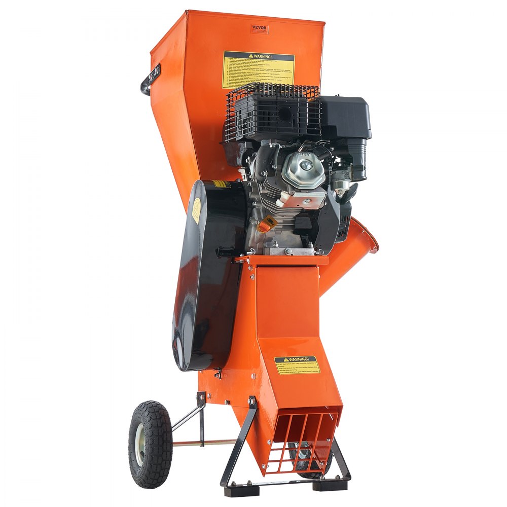 GCS400 - 420cc VEVOR Wood Chipper, 2" Cutting, Durable Steel, 87x73x136 cm