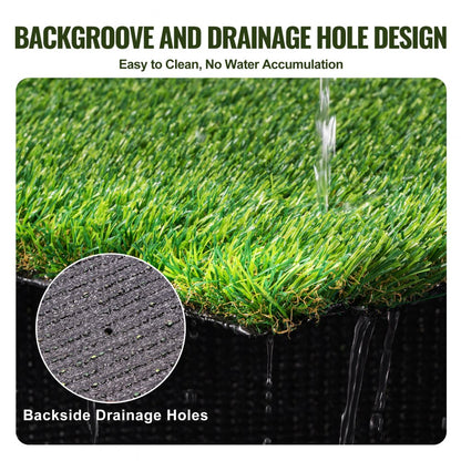 YHM-3-5 - 3x5 ft Durable Artificial Grass Rug, Soft & UV-Resistant