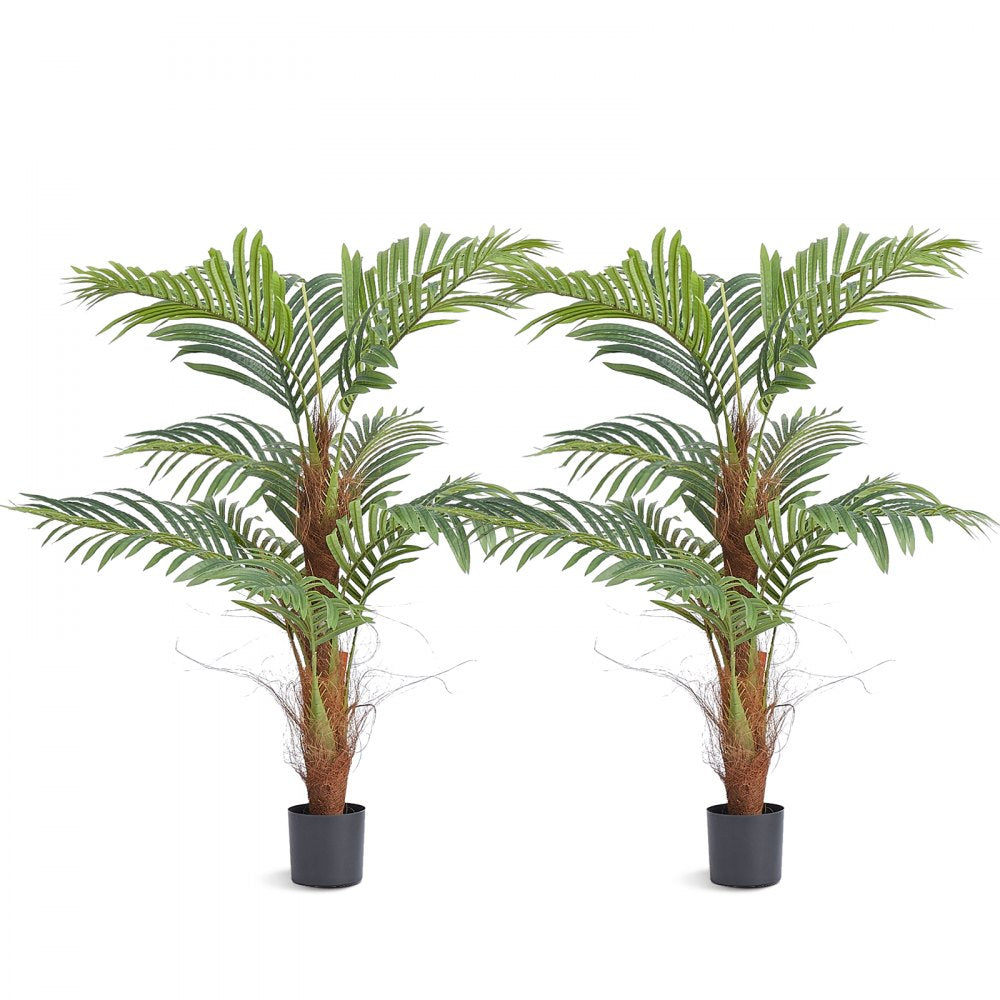 LY-SS-001 - 4FT Lifelike Artificial Palm Tree for Indoor/Outdoor Decor