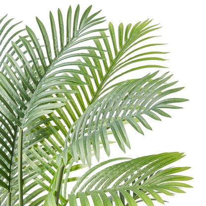 LY-SS-001 - 4FT Lifelike Artificial Palm Tree for Indoor/Outdoor Decor